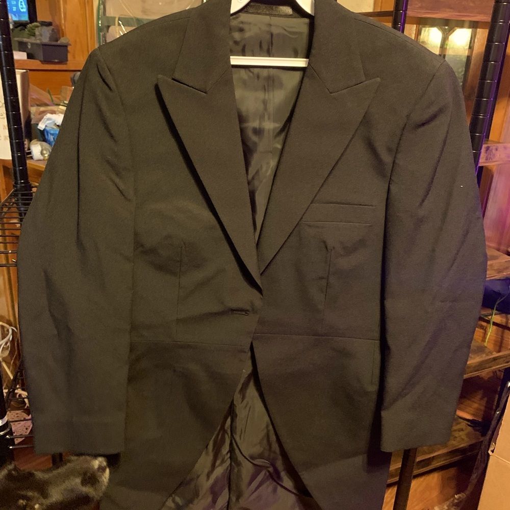 Brand new tux ladies jacket black sz 6